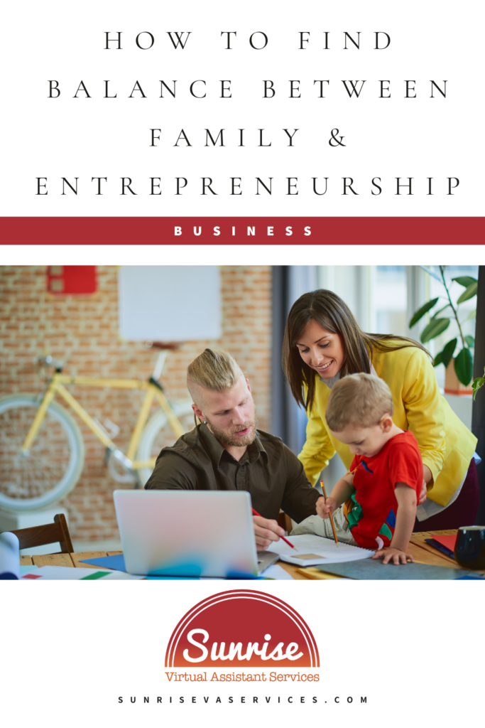 balance between family Entrepreneurship