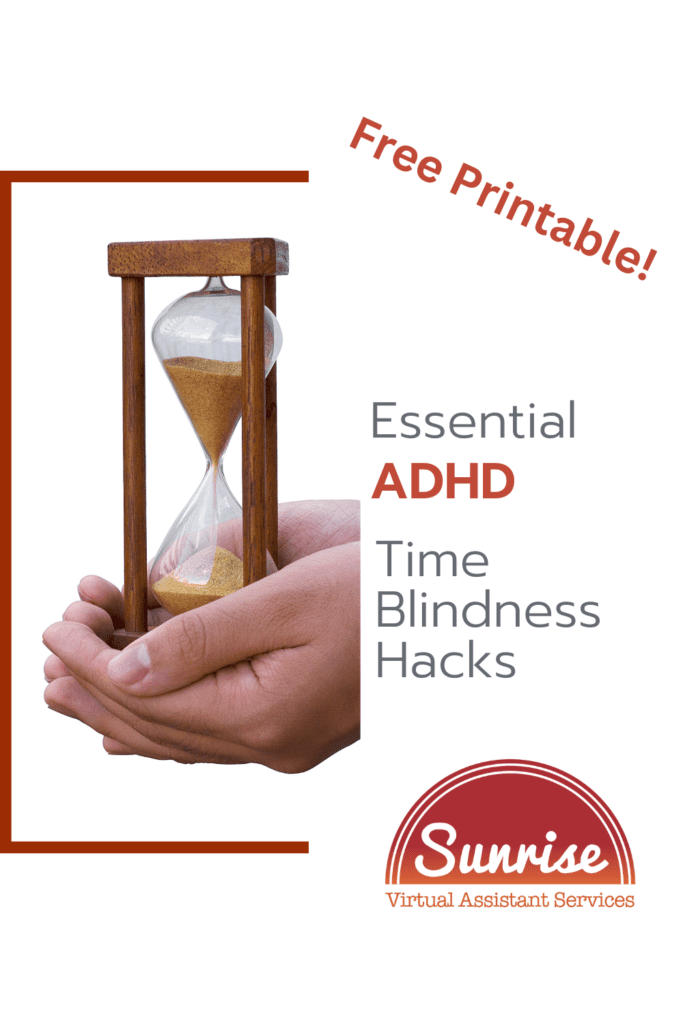 Learn some essential strategies to combat adhd and time blindness from stopping your productivity and lower your stress!