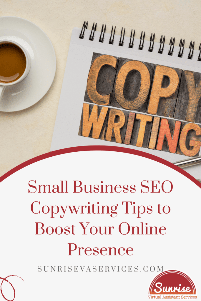 Learn the best small business SEO copywriting tips to boost your online presence using compelling copy and just the right blend of keywords