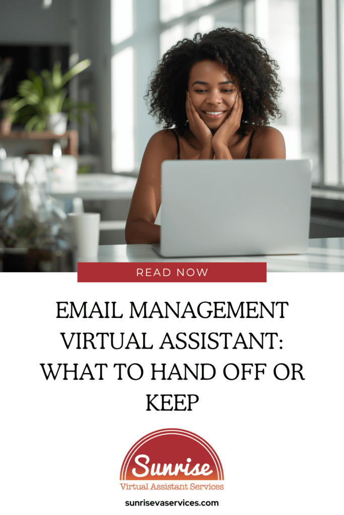 See what an email management virtual assistant can handle, what to keep on your plate, and how to make inbox management less stressful.