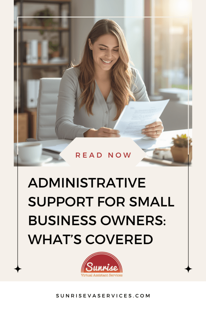 Administrative support for small business owners covers more than inbox help. Learn what’s included and when the right support can save time.
