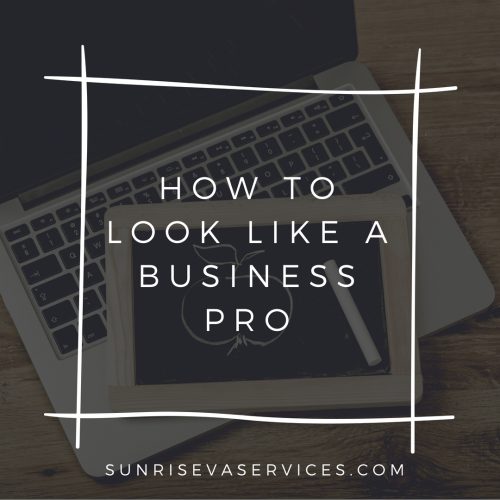 How to look like a business pro